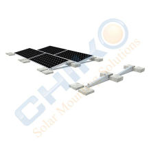 Solar ballast roof mounting structure